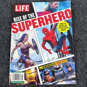 LIFE Magazine Rise of the Superhero Special Edition 2018 Spider-Man Wonder Woman